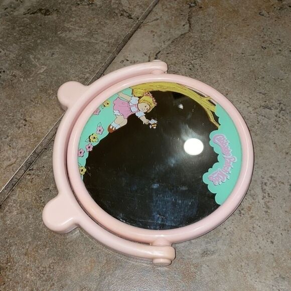 Cabbage Patch Kids Vintage 1985 Look At Me Stand Up Pink Vanity Mirror - Picture 6 of 15